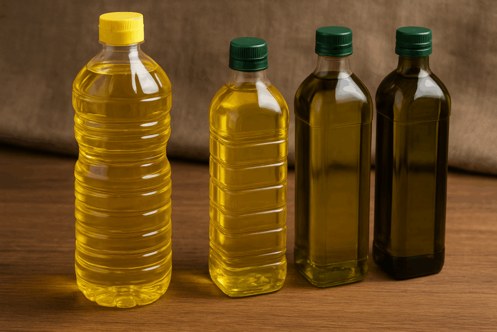 Botellas de aceite listas para enviar a Cuba con entrega rápida