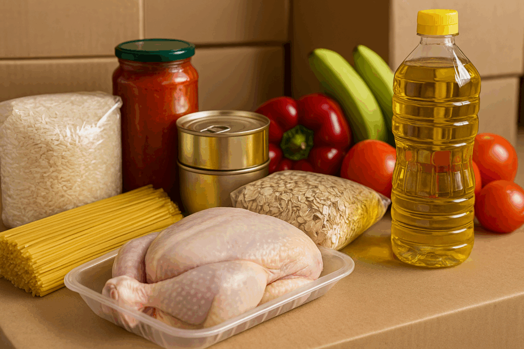 Envío de alimentos a Holguín con variedad y rapidez