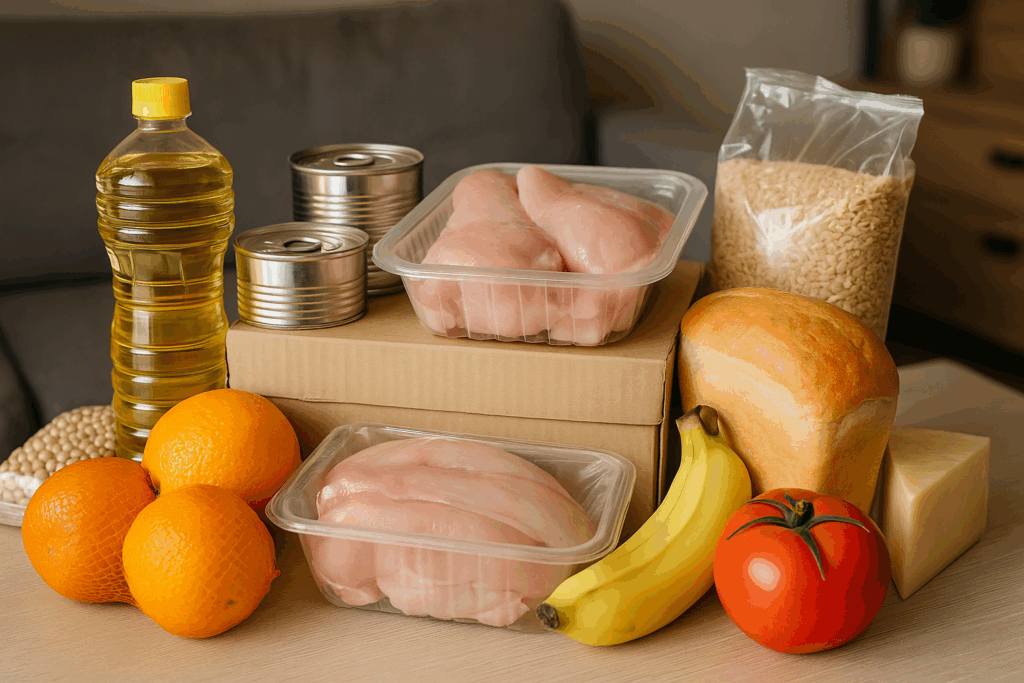 Envío de alimentos a Santi spiritu desde tienda online confiable