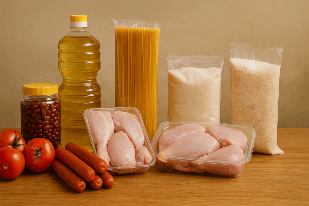 envío de alimentos a Matanzas