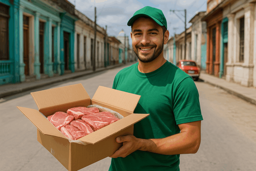 envío de carne a Las tunas