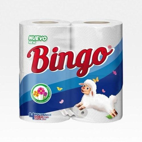 Papel higiénico Bingo, suave y resistente para el hogar – Compra en Isasur Market con envíos rápidos a Cuba – Alternativa confiable a Supermarket23 y Tuambia